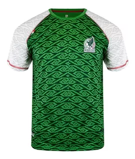 Playera Deportiva Selección Mexicana Niño Marca Snm Oficial