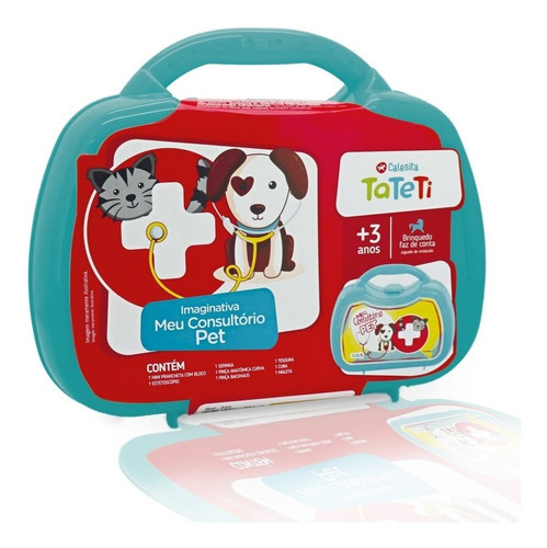 Estuche imaginativo para juguetes My Tateti Pet Office