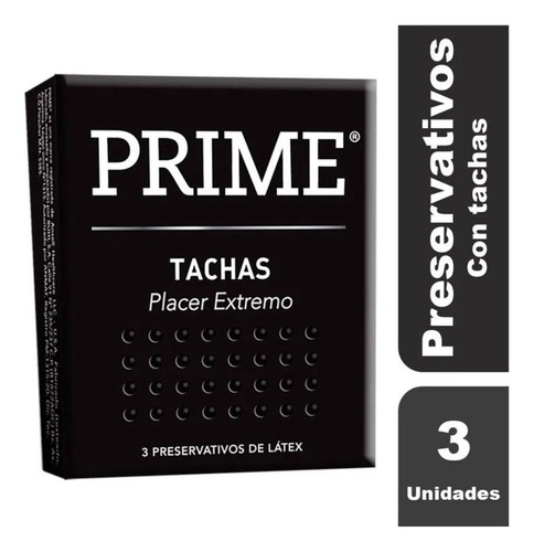 Preservativo Prime Tachas X 3