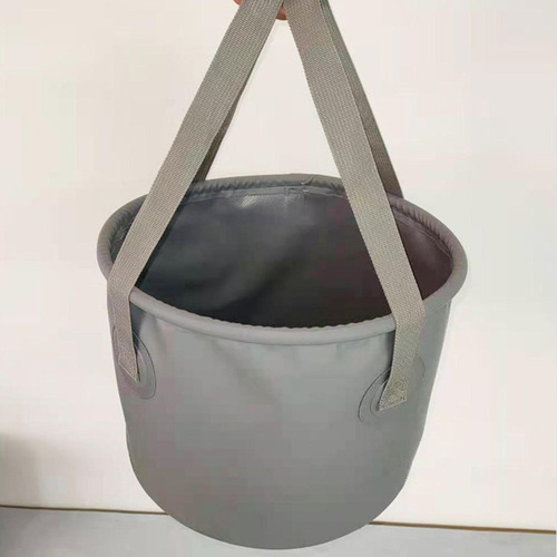 Balde Dobrável Dobrável Balde De Cinza 10l 25cmx19cm