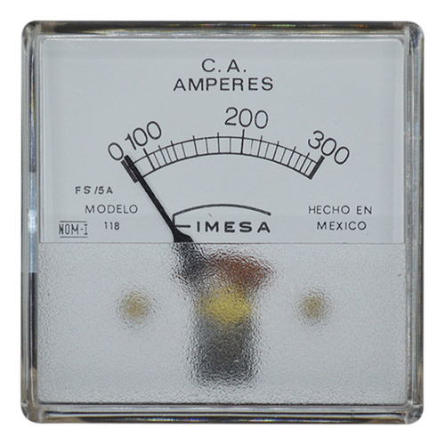 Amperímetro Analógico 0-300 A Fimesa - Gqt 11805088