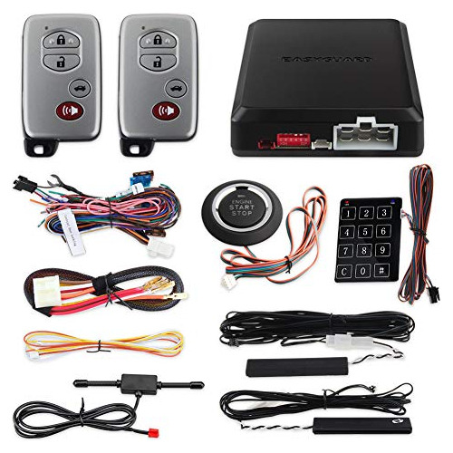 Ec002-t Smart Key Pke, Sistema De Alarma Coche, Arranqu...