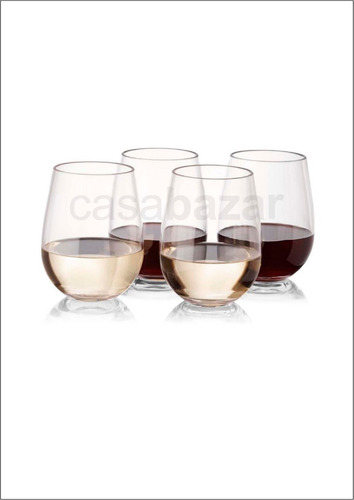 Imagen 3 de 6 de Vaso Copa Vidrio Coctail Dubai Importado Nadir 460 Ml X12 U