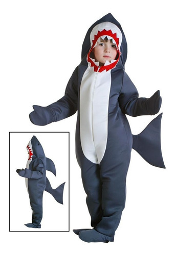 Disfraz De Tiburón Para Niños, Traje De Animales De Halloween Para Niños