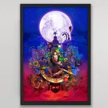 Comprar Cuadro The Legend Of Zelda Majoras Mask Madera Vidrio Z05
