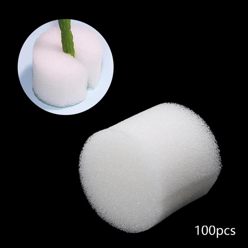 100x Esponjas Para Plántulas De Cultivo Sin Suelo, D32x30mm