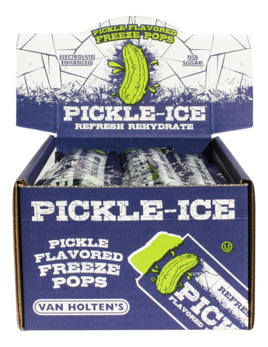 Van Holten's Pickles - Pickle-ice Freeze Pops - Paquete De 2