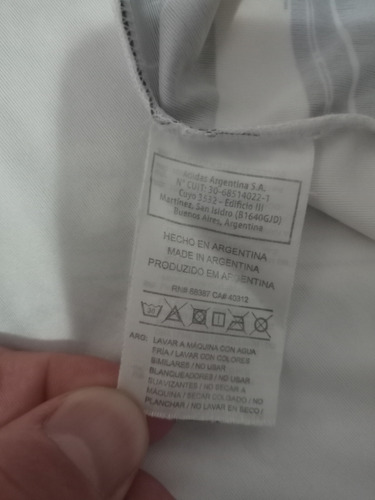 Camiseta De River Madrid 2019 Talle Xl Ponzio #23 (Usado)