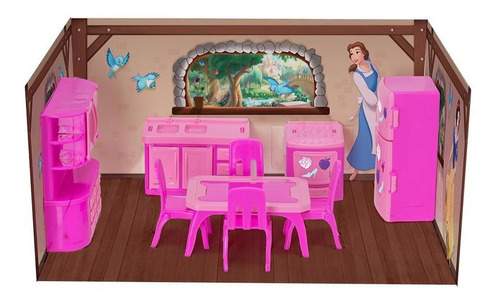 Imagem 1 de 5 de Casinha Boneca Mini Cozinha Princesas Disney Menina Mielle