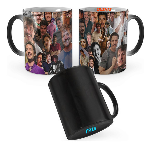 Caneca Mágica Pedro Pascal Mandaloriano The Last Of Us