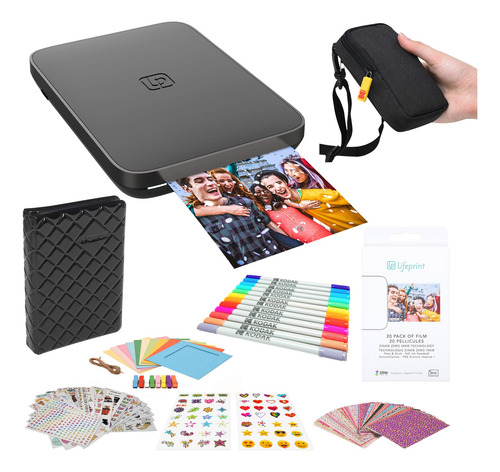 Impresora Portátil De Fotografía Y Vídeo Lifeprint 3x4.5 (ne