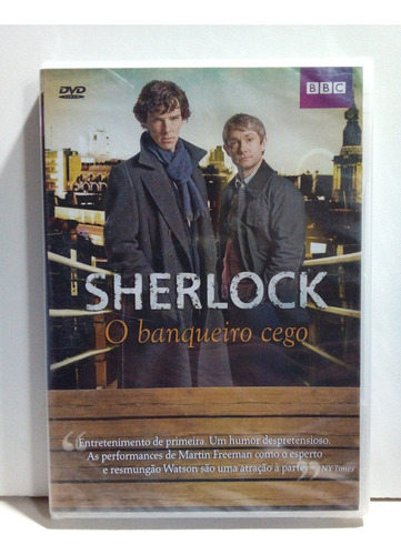 Dvd Sherlock - O Banqueiro Cego - Lacrado - Bbc
