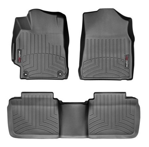 Tapetes Uso Rudo Weathertech Camry 2015-2017 - 1ra+2da Filas