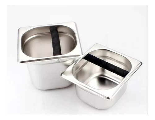 Y Va Caja De Golpe De Café De Acero Inoxidable Espresso 10