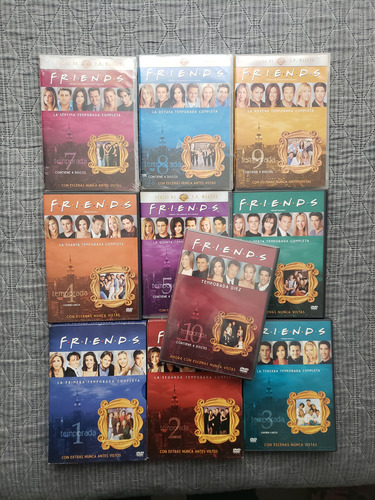 Dvd Friends Todas Las Temporadas (t7, T8 Y T10 Selladas) (Usado)
