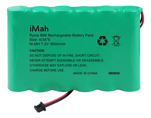 Imah Reemplazo Para Batera Dsc Impassa 9057 6ph-h-4/3a3600-