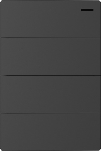 Tecla De 4 Canales Armada Macroled Linea Milan Touch Gris Corriente nominal 10 A Voltaje nominal 250V