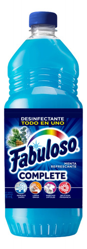 Fabuloso Limpiador Complete Menta Refrescante Líquido 828 ml