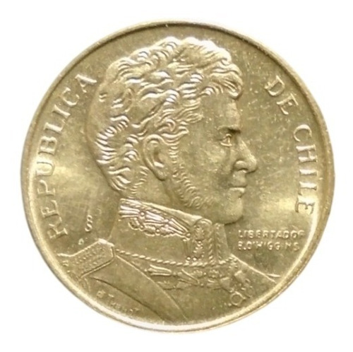 Chile 1 Peso 1990  2ts#6