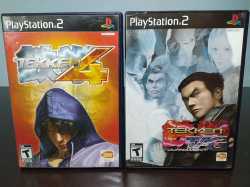 Tekken 4 Y Tekken Tag Tournament Ps2 Originales Con Manual(: