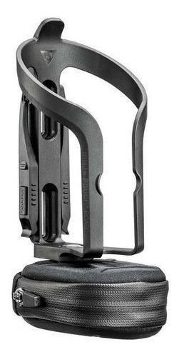 Funda Topeak Ninja Pouch Road Caramanhola con bolsa Speed, color negro