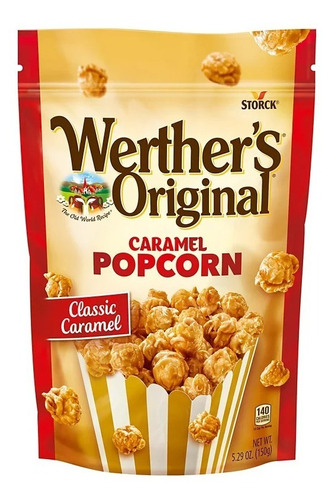 Palomitas Werther's Original Caramel Popcorn 150g Americana