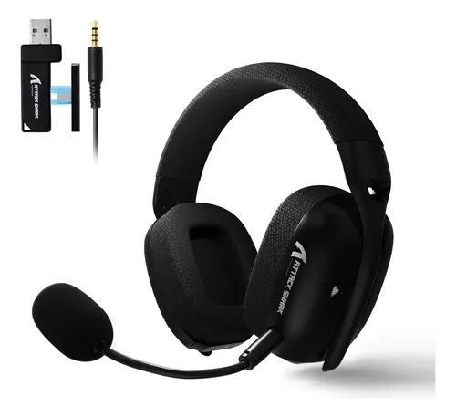 Headset Gamer Sem Fio Attack Shark L80 Pro Black