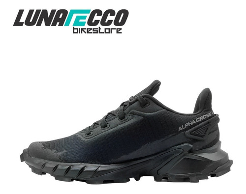 Tenis Alphacross Choclo Dama Trail Running Original Salomon