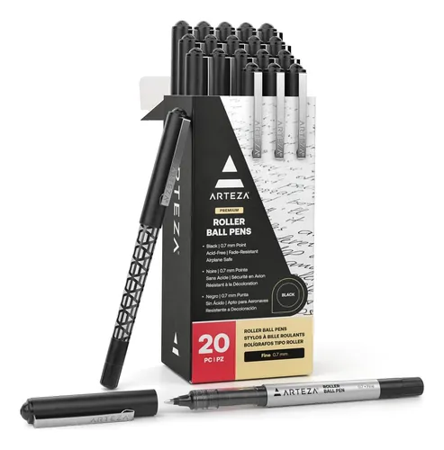comprar Juego De Bolígrafos Lapiceras Arteza 20 U, Color Negro (1 Un