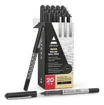 Comprar Juego De Bolígrafos Lapiceras Arteza 20 U, Color Negro (1 Un