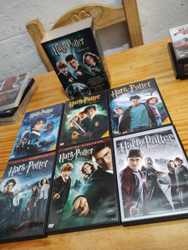 Dvd Original Harry Potter - 1 A 6 - Impecables (om)