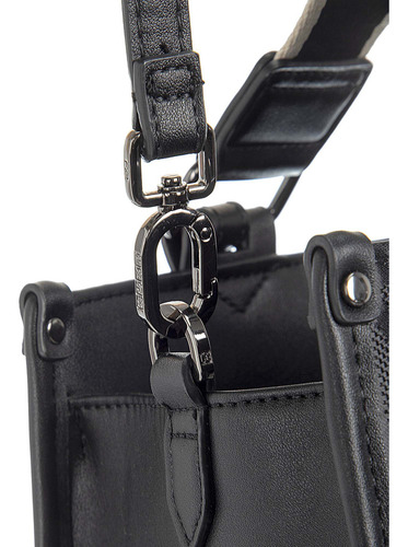 Bolsa Satchel Cloe Sirlania Chico Color Negro