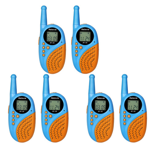 Walkie Talkies Para Niños X6 Rt-35 22ch 1/0.5w