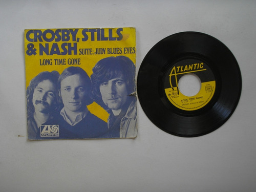 Crosby Stills & Nash Usa Judy Blue Eyes 45 Rpm Usa 1972