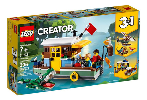 Lego Creator 3 Em 1 Casa Flutuante Na Margem Do Rio 31093