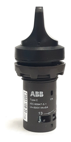 Abb® Selector De 3 Posiciones C3ss1-10b-20 2 Contactos Na