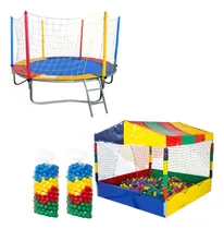 Comprar Pula Pula 2,30m + Piscina De Bolinhas 1,50m + 500 Bolinhas