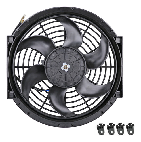 Ventoinha Eletro Ventilador 10 Polegadas 12v Barato