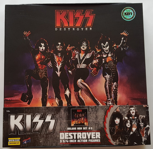 Kiss Destroyer The Demon Deluxe Box Set De 4 Figuras Nuevas!