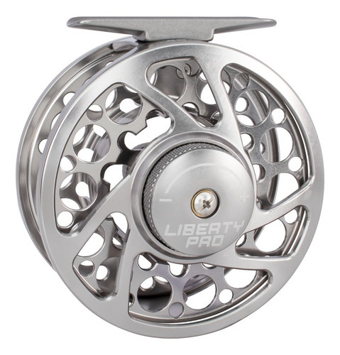 Carretilha Pesca Fly Liberty Pro 7/8 3rolamentos Saint Plus Cor Inox Lado da manivela Direito/Esquerdo