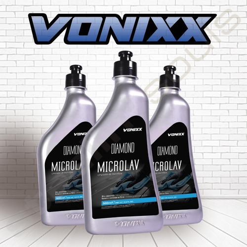 Vonixx | Microlav | Shampoo Limpiador De Microfibra | 500ml