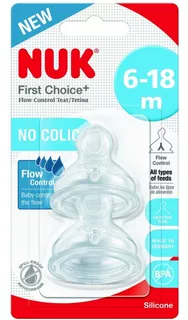 Nuk Tetina First Choice Plus +6m Control De Flujo