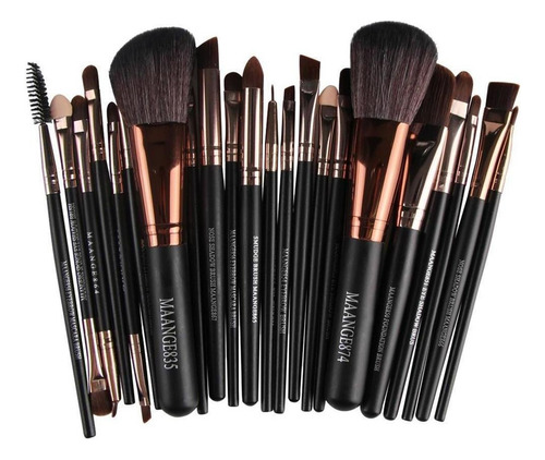 Am 22 Piezas / Set De Cepillos De Maquillaje Profesionales