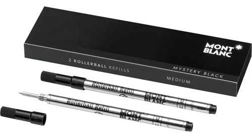 Recambio Rollerball, M 2x1, Negro Misterio (105158)