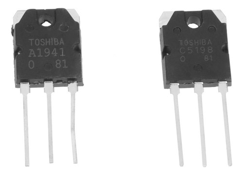 Amplificador De Potência 2x Pair A1941 + C5198 10a 200v Sili