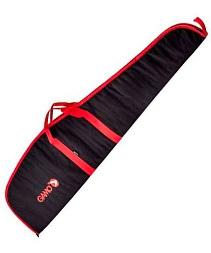 Funda Para Rifle C/ Mira Acolchada Gamo 120cm Roja/negra