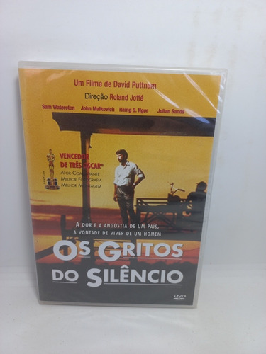 Dvd - Os Gritos Do Silêncio - Lacrado