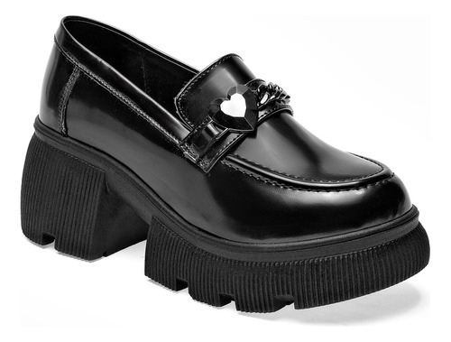 Zapato Plataforma Dama Giselle 8901 Charol 2-6 *925-200 T3