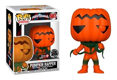 Pumpkin Rapper Funko Pop663 Power Rangers Exclusivo Gamestop