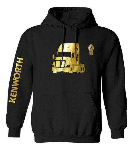 Sudadera Mod Kenworth T680 Trucker Estampado Metálico